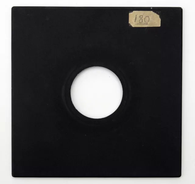 Planchette Sinar / Lens Board / Copal #1 - 41.6mm hole