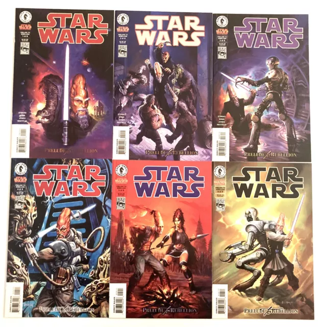 Dark Horse Star Wars Prelude to Rebellion #1-6 (1998) Near Mint condition