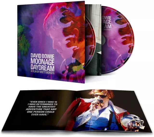 DAVID BOWIE - MOONAGE DAYDREAM Film von Brett Morgen (2 CDs) DIGI NEU VERSIEGELT