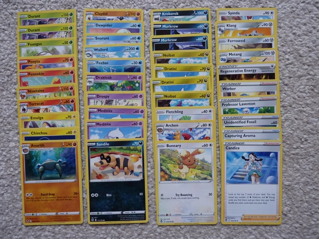 Pokemon TCG Bundle G: Mixed Silver Tempest Cards x40 NM