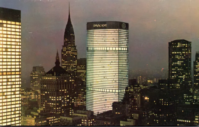 AK New York City, PAN AM Building, Manhattan Post Card Pub (Nr. 2201)