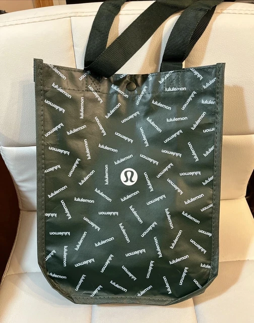 LULULEMON REUSABLE SHOPPING bag green logo small $8.00 - PicClick CA LULULEMON REUSABLE SHOPPING bag green logo small $8.00 - PicClick CA