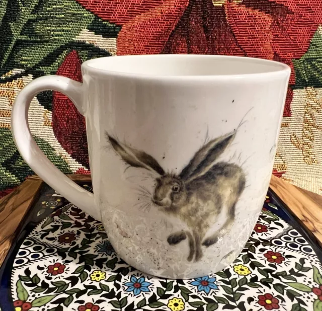 Royal Worcester Wrendale Designs Good Hare Day Mug