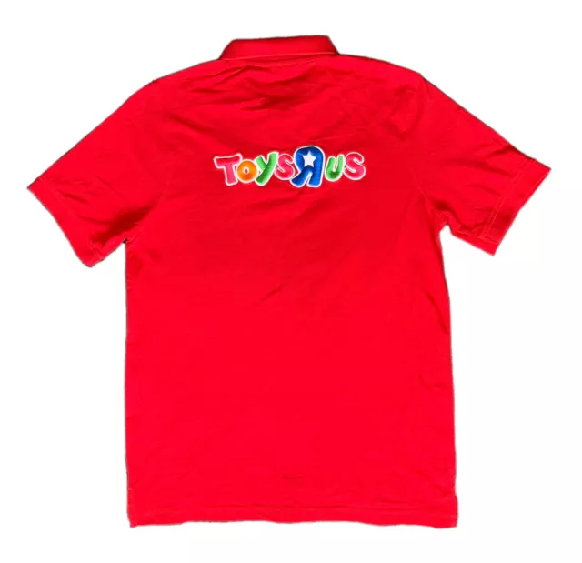 Polo Officiel ToysRUs Toys R Us / Collector Staff Polo Shirt / Rouge M 3