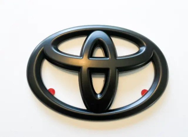 NEW 2022 23 24 Tundra Overlay Matte Blackout Overlay Front Grille Emblem Badge