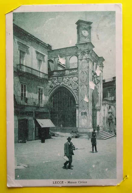 LECCE: museo civico 1928