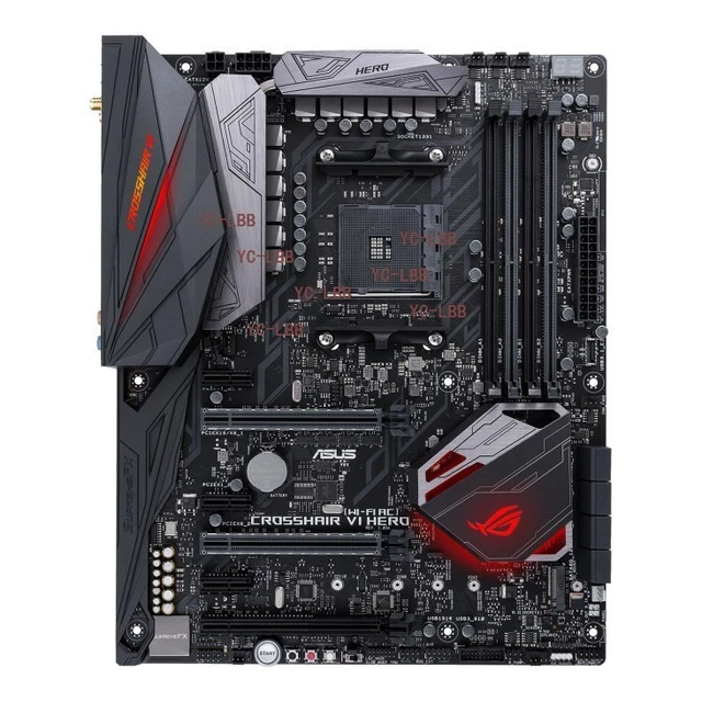 ASUS ROG CROSSHAIR VI HERO (WI-FI AC) c6h AM4 socket Motherboard
