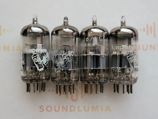 ECC189 MAZDA Label Factory Heerlen vacuum tube valve röhre NOS NIB