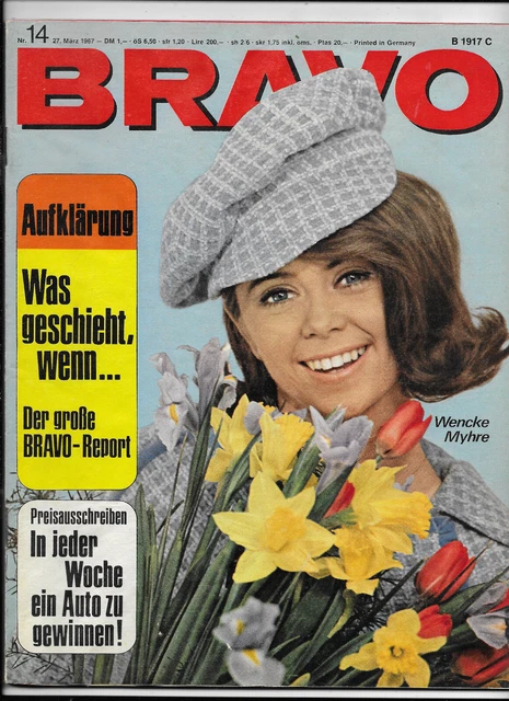 BRAVO Nr.14 vom 27.3.1967 mit Riesenposter Dave Dee, Dozy, Beaky, Mick & Tich