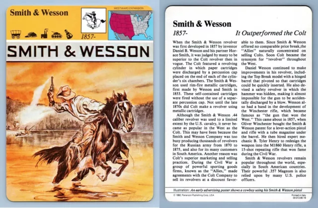 Smith & Wesson - Westward - Story Of America - Panarizon Card