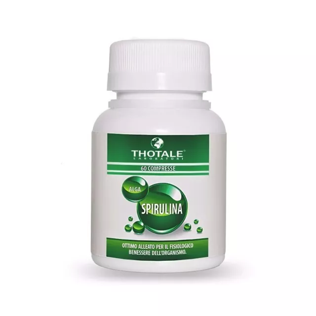 THOTALE Alga Spirulina - tonic supplement 60 tablets