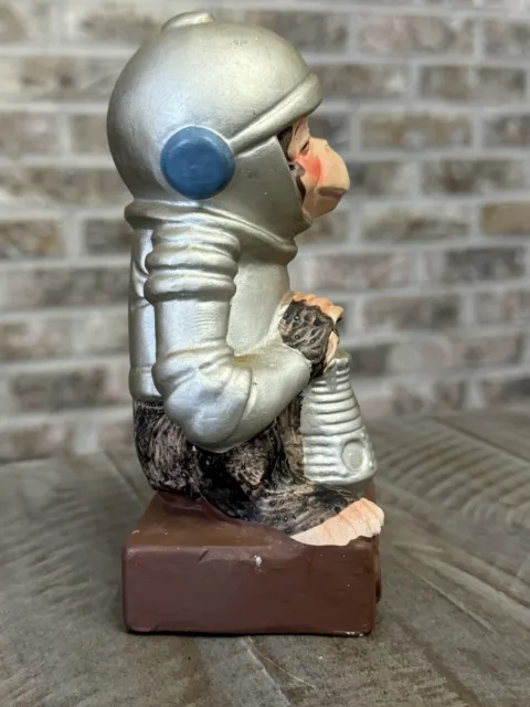 Extremely RARE VINTAGE NAPCO NAPCOWARE ASTRONAUT MONKEY CHIMP CERAMIC C-6776 2