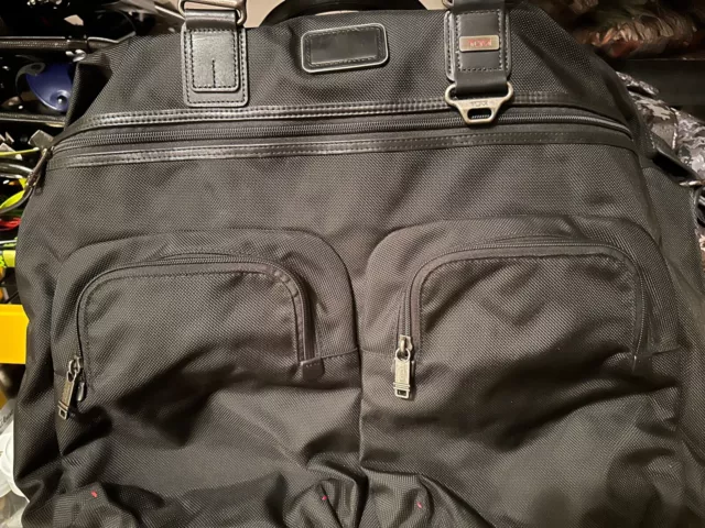 TUMI Alpha Kessler XL Mens Carry On Black 22353DH