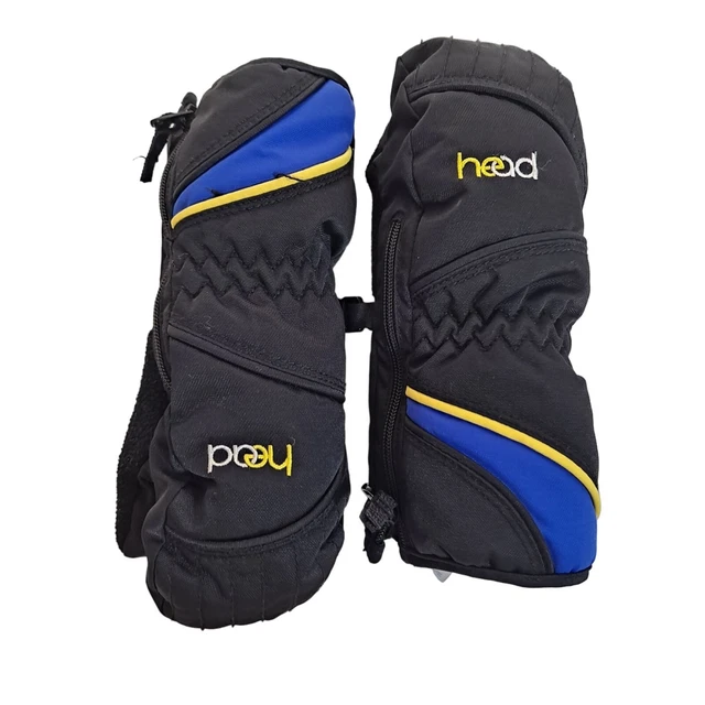 Head Mittens Gloves Black Kids XS Black Blue Nylon Waterproof Outdoors Winter