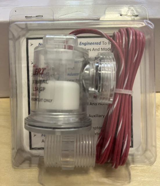 DRAIN ALERT UNIVERSAL ScrewOn Condensate Float Switch, 24 Volt A/C 1