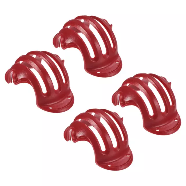 Golf Revêtement Boule, 4 Paquet Ligne Pochoirs Marqueur Outil pour Golf Rouge