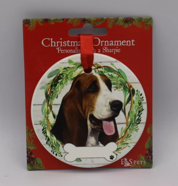 Christmas Ornament - Dog - Basset Hound