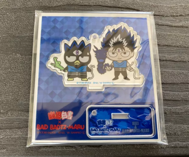 Yu Yu Hakusho ×BAD BADTZ-MARU XO Sanrio Acrylic Stand Anime Hiei