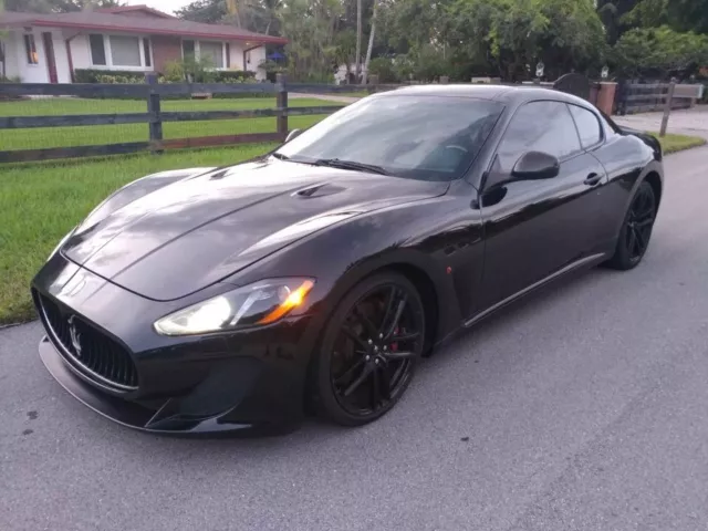 2012 Maserati Gran Turismo MC Stradale Coupe Clean title Black Red Carbon WOW