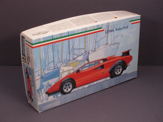 Maquette Voiture Fujimi 1/24 - Lamborghini Diablo (Réf RS-21) - Kit à Assembler Et Peindre, Neuf
