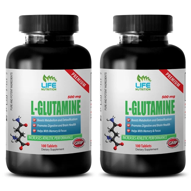 REPAIR MUSCLES FASTER PREMIUM LGLUTAMINE 500mg 2B reduce joint
