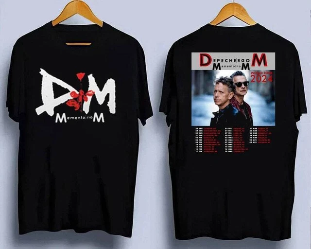 DEPECHE MODE MEMENTO Mori World Tour 2024 2 Sides Shirt, Depeche Mode