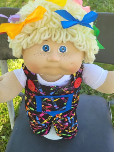 Cabbage Patch Kid,  OK Factory,  Blue Eyes,  Freckles! Adorable!