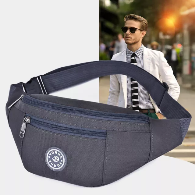 Women'S Waist Bag Man Belt Pouch Travel Hip Bag High-capacity Sport Bum Bag Sp