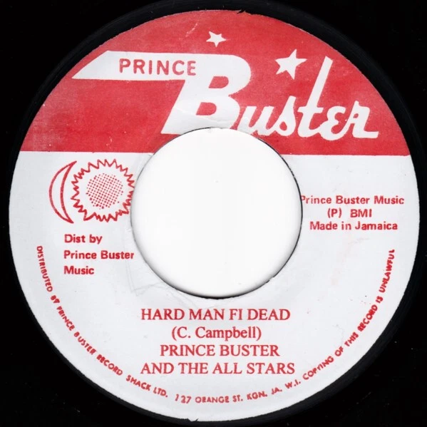 ジャマイカ7” Prince Buster, Prince Busters All Stars Hypocrites NONE Prince Buster /00080 ジャマイカ7” Prince Buster, Prince Busters All Stars