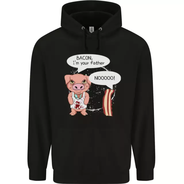 Bacon Im Your Father Funny Food Diet Childrens Kids Hoodie