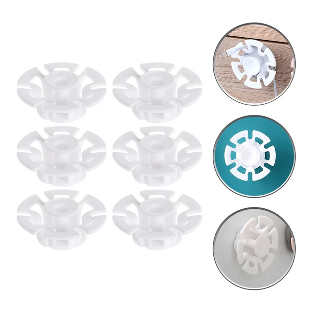 6 Pcs Support De Fil De Chute USB Un Câble Support D'ordinateur Portable