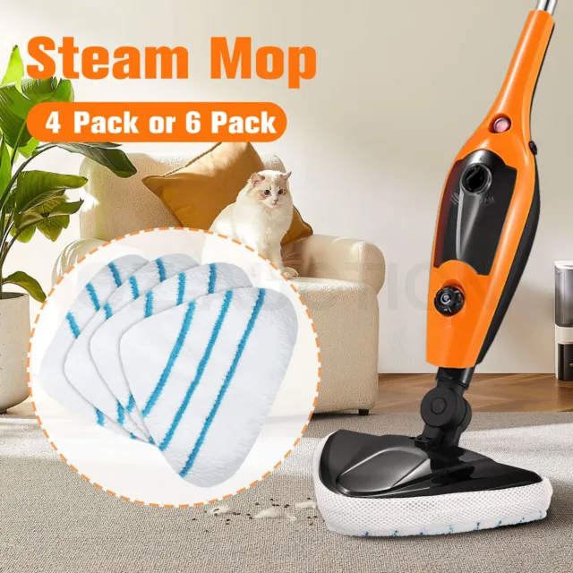 Maxkon 14in1 Steam Mop Handheld Cleaner Portable Carpet Window Cleaning Mop Pads