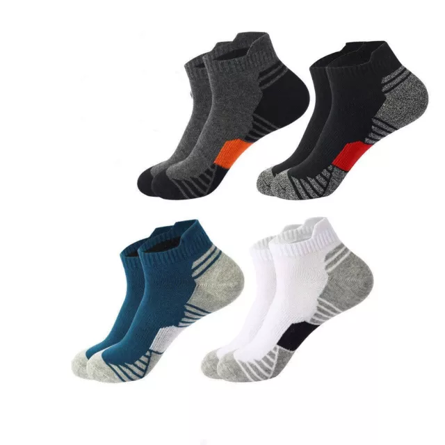 4/8Pairs Men Ankle Quarter Athletic Work Lot Cut Casual Sport Cotton Socks 7-11