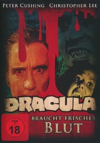 Dracula braucht frisches Blut - Christopher Lee - DVD/Neu/OVP - FSK18
