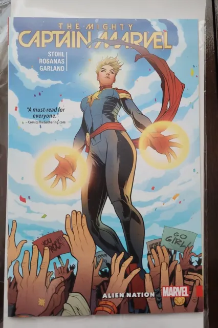 Mighty Captain Marvel Alien Nation TPB (contains 0-4)