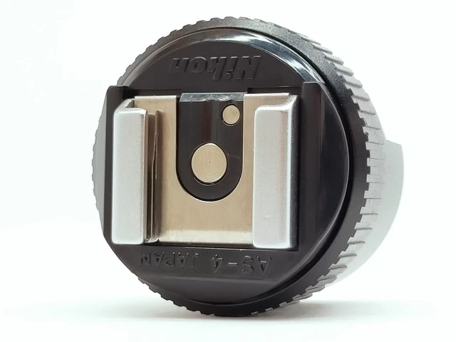 COMO NUEVO Unidad de Flash Nikon AS-4 Acoplador de Pistola Hot Shoe F3 F3HP F3T para Cámara JAPÓN 269
