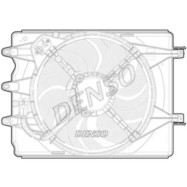 DENSO Ventilateur Refroidissement Moteur Convient pour Fiat 500L DER09068