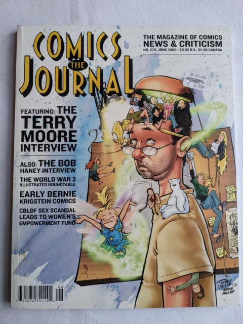 The Comics Journal 276 - Terry Moore - Krigstein - Fantagraphics Books June 2006