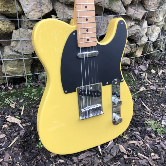 Squier Silver Series Telecaster Made in Japan 1990s - Blonde / Yellow