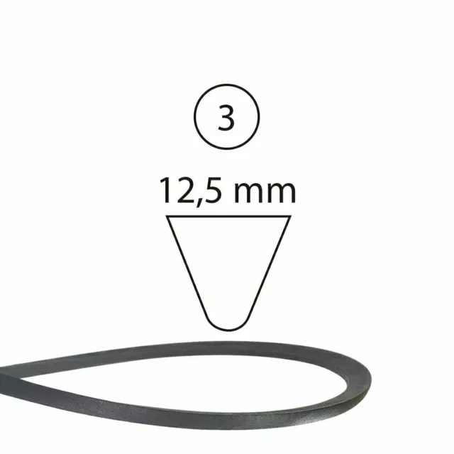 Courroie Prise de Force Moteur Lombardini Pg-Sr 2003 Gf 520461
