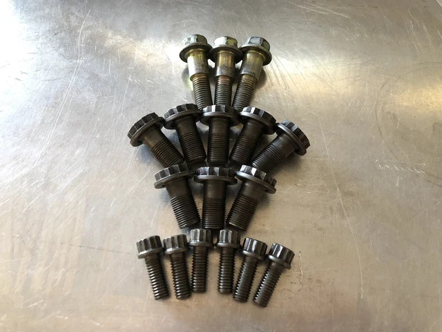 B Series Integra Civic CRX M/T Halfshaft Flywheel Pressure Plate Bolts