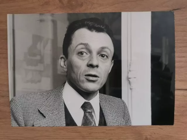 SUPERBE Photo Ancienne Histoire Politique Française Michel Rocard