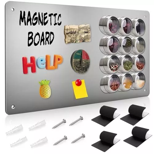 Magnettafel für Wand Urlaubs Magnete 45x30cm A3 Groß Magnetwand Kinder E