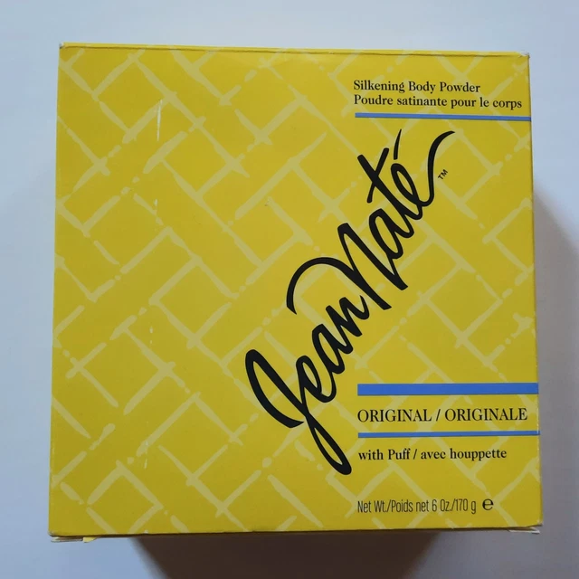 Polvo corporal sedoso Jean Naté con bocanado original 6 oz Revlon
