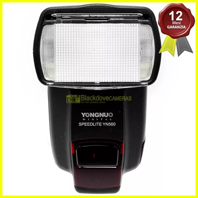 Flash Universale Yongnuo YN-560 Wireless # Guide 44 ISO100,1 3/8in High Power