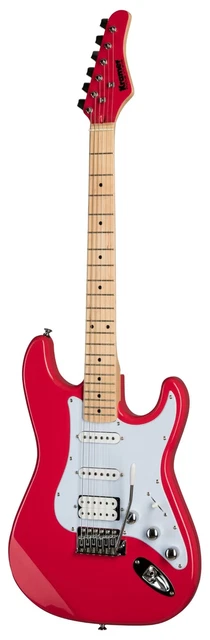 Guitare électrique Kramer Focus VT-211S rouge rubis simple bobine acajou érable Humbucker 2