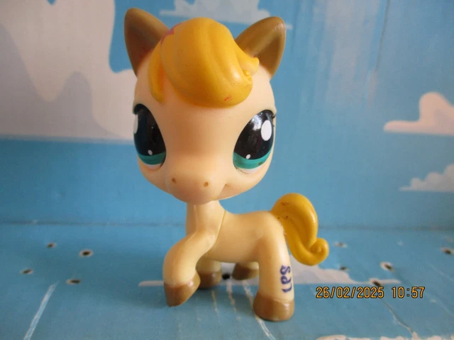 Figurine Littlest Petshop Cheval 1114 - Occasion - Animaux De La Ferme