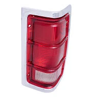 Passenger Tail Light Sweptline With Bezel Fits 88-93 DODGE 150 PICKUP 1090788