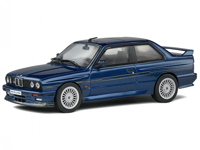 Miniature BMW Alpina B6 3.5 E30 1988 Au 1/18 - KK-scale - Gris Métallisé