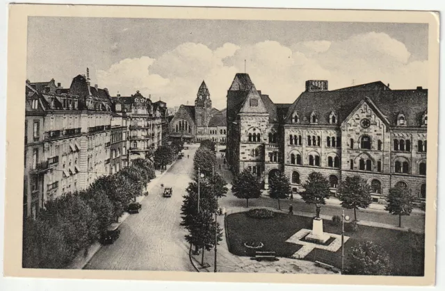 METZ - Moselle - CPA 57 - Place Monument - La Poste